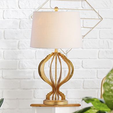 Sebastian Metal Trellis Led Table Lamp