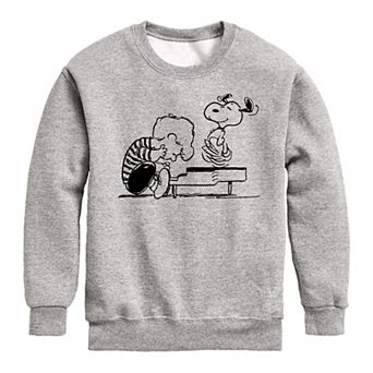 Boys 8-20 Peanuts Schroeder & Snoopy Fleece