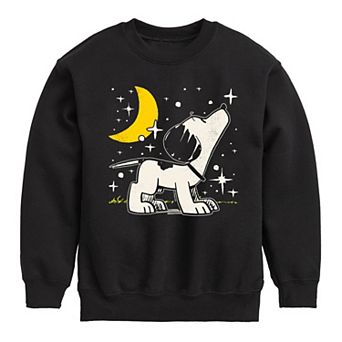 Boys 8-20 Peanuts 1950s Snoopy Stars Fleece