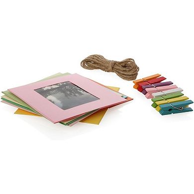 Zink Square Onestep Vintage Photo Frames For Hp Sprocket, Lg, Prynt, Lifeprint 2x3" Photo Paper