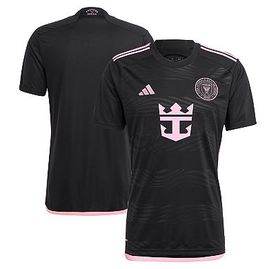 Men's adidas  Black Inter Miami CF 2024 La Noche Replica Jersey