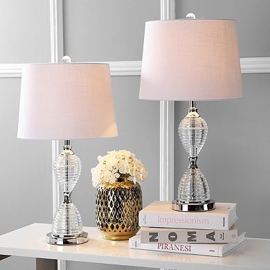 Aubrey Crystal Led Table Lamp (set Of 2)
