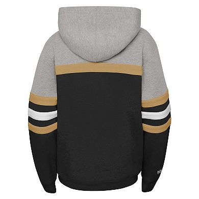 Youth Mitchell & NessÂ Black Vegas Golden Knights Head Coach Pullover Hoodie