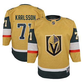 Youth William Karlsson Gold Vegas Golden Knights Home Premier Player Jersey