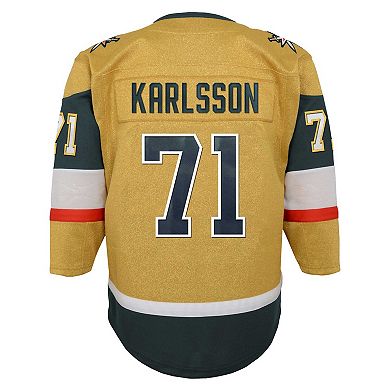 Youth William Karlsson Gold Vegas Golden Knights Home Premier Player Jersey