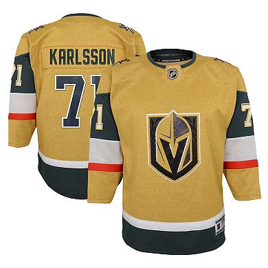 Youth William Karlsson Gold Vegas Golden Knights Home Premier Player Jersey
