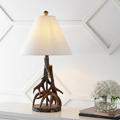 Cabell Farmhouse Rustic Iron Led Table Lamp