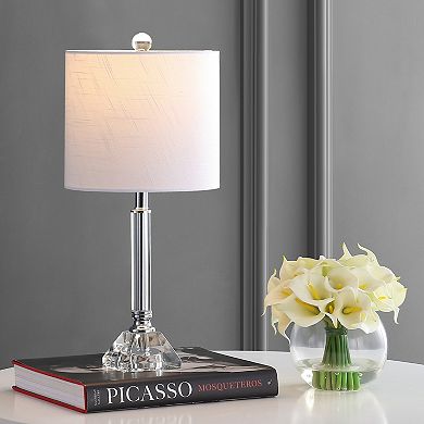 Dana Crystal Columnmetal Led Table Lamp (set Of 2)