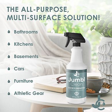 Jumblclean Zero Odor Multipurpose Odor Eliminator Spray & Room Deodorizer With No Scent & Non Toxic