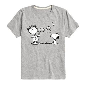 Boys 8-20 Peanuts Rerun & Snoopy Bubbles Graphic Tee