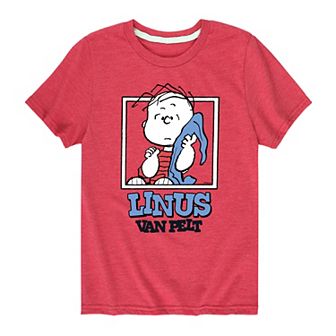 Boys 8-20 Peanuts Linus Van Pelt Graphic Tee