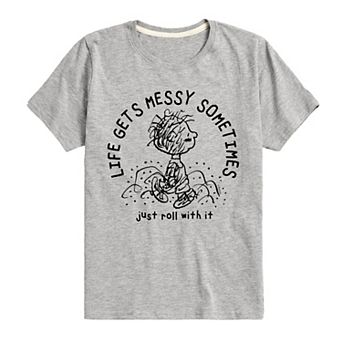 Boys 8-20 Peanuts Pig Pen Life Gets Messy Graphic Tee