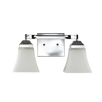 Staunton Iron/glass Modern Cottage Led Vanity Light