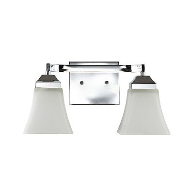 Staunton Iron/glass Modern Cottage Led Vanity Light