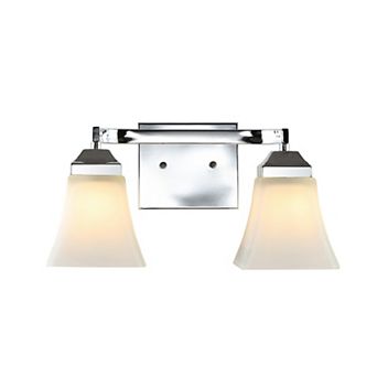 Staunton Iron/glass Modern Cottage Led Vanity Light