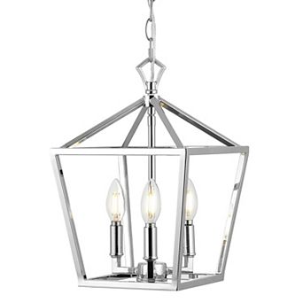 Pagodabulb Lantern Metal Led Pendant