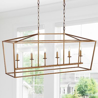 Pagodabulb Lantern Metal Led Pendant