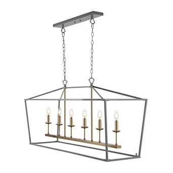 Pagodabulb Lantern Metal Led Pendant