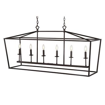 Pagodabulb Lantern Metal Led Pendant