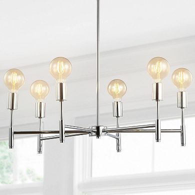 Turing Adjustable Height Metal Led Chandelier