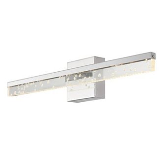 Mario Modern Contemporary Iron/seeded Acrylic Integrated Led Vanity Light