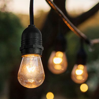 Indoor/outdoor Rustic Industrial Led S Edison Buld String Lights