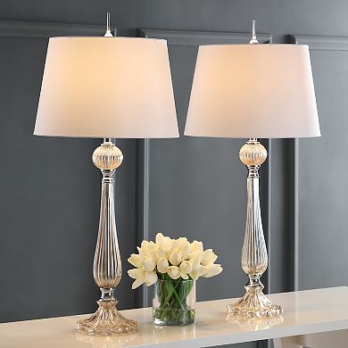 Chloe Glass Led Table Lamp (set Of 2)