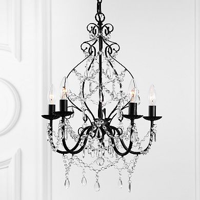 Maura Crystal/metal Led Chandelier