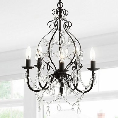 Maura Crystal/metal Led Chandelier