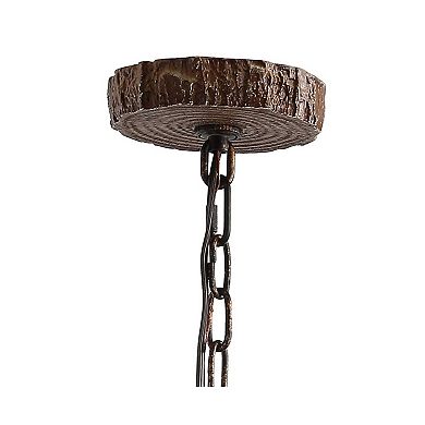 Eldora Adjustable Resin Antler Led Chandelier