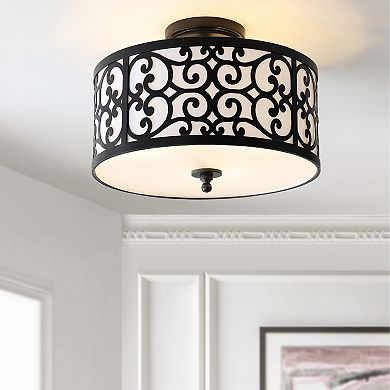 Katherine Metal Led Semi Flush Mount