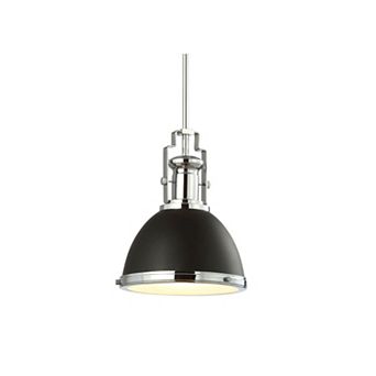 Homer Modern Industrial Iron Led Dome Pendant