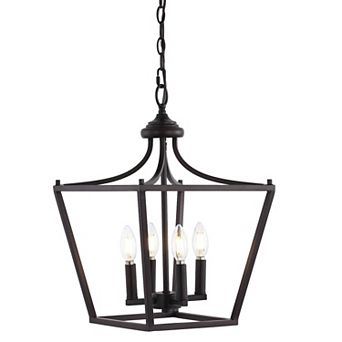 Camden Iron Classic Midcentury Pendant Lantern