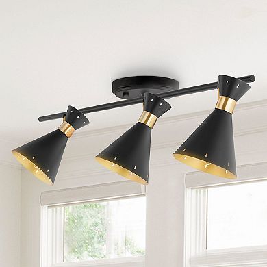 Elroy Iron Retro Contemporary Led Track Light