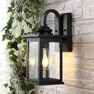 Cary Iron/glass Traditional Modern Led Outdoor Lantern (set Of 2)