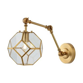 Honeycomb Modern Contemporary Arm Adjustable Iron/glass Led Sconce