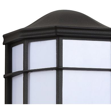 Henry Outdoor Frosted Acrylicmetal Integrated Led Wall Sconce
