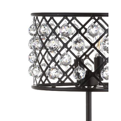 Gabrielle Metal/crystal Led Table Lamp
