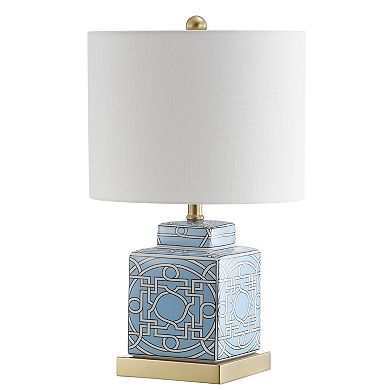 Catherine Ceramicmetal Ginger Jar Led Table Lamp