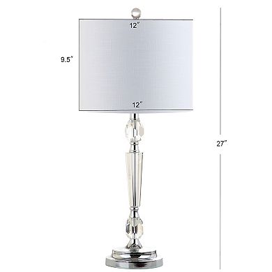 Victoria Crystal Led Table Lamp (set Of 2)