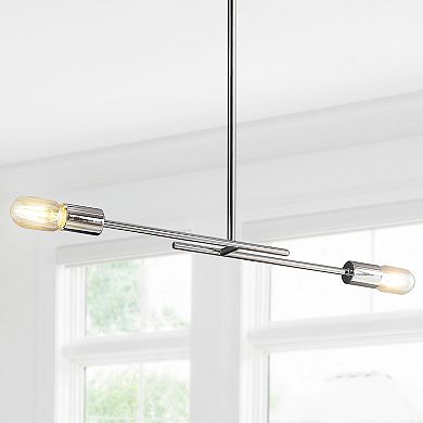 Turing Adjustable Metal Led Linear Pendant