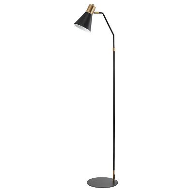 Apollo Modern Metal Led Task Floor Lamp