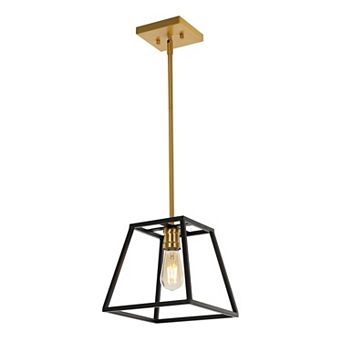 Lloyd Farmhouse Industrial Iron Led Pendant