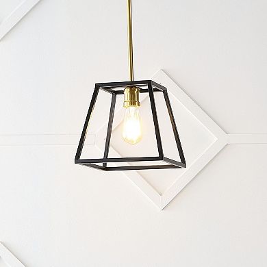 Lloyd Farmhouse Industrial Iron Led Pendant
