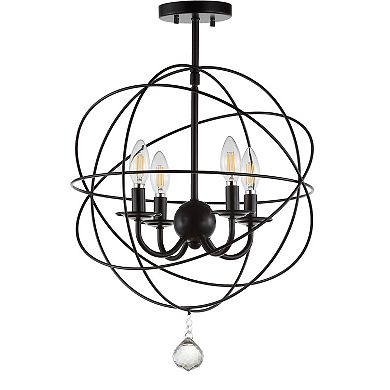 Alma Metal Led Flush Mount