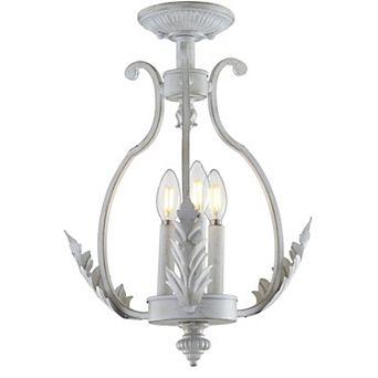 Austen Metal Led Semi Flush Mount