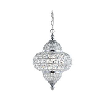 Juliette Crystal/metal Led Pendant Pendant