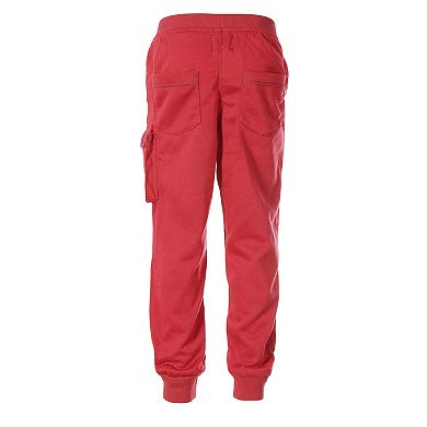 Gioberti Boy's Jogger Track Sweatpants With Ribbed Cuff Leg