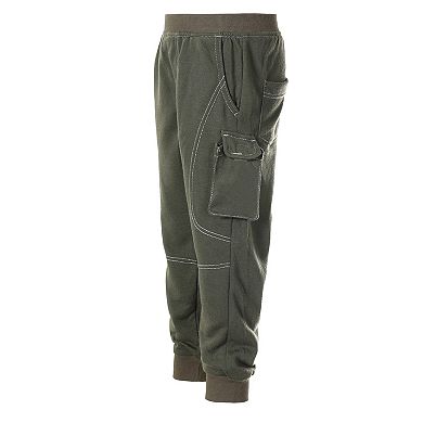 Gioberti Kid's Jogger Track Sweatpants With Ribbed Cuff Leg