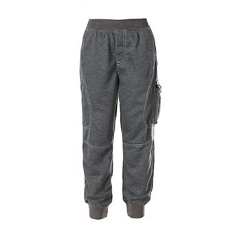 Gioberti Kid's Jogger Track Sweatpants With Ribbed Cuff Leg